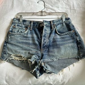 Agolde Parker Vintage Loose Fit Cutoff Shorts